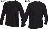 Black Grappling Top - Long Sleeve